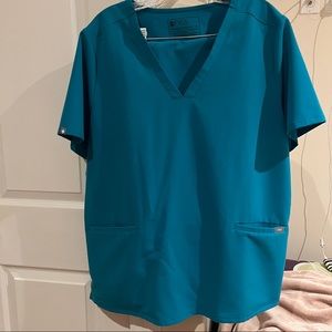 Figs limited edition teal scrub set XL/XLP